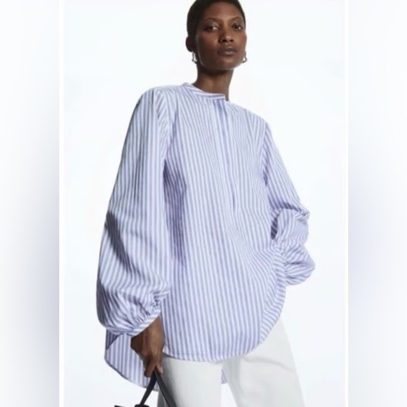 COS Striped Blouse - Picture 1 of 7